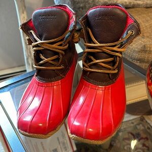 Sperry boot shoe rainboots